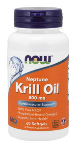   NOW Neptune Krill Oil 500 mg Softgels 60  (4384302621)