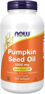   NOW Pumpkin Seed Oil 1000 mg  200  (4384303513)