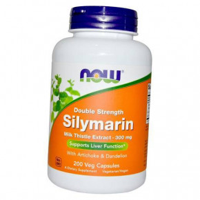   NOW Silymarin Double Strength 300 mg Veg Capsules 200  (4384301898)