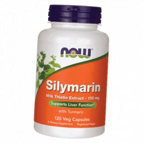   NOW Silymarin Milk Thistle Extract 150 mg Veg Capsules 120  (4384301232)