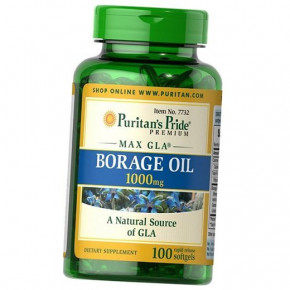   Puritan's Pride Borage Oil 1000 100  (67367016)