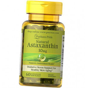   Puritans Pride Natural Astaxanthin 10 mg 60  (4384301429)