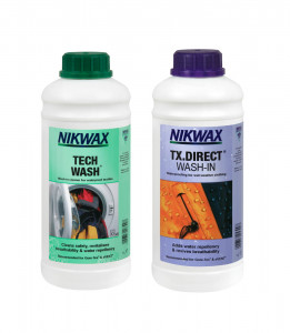  Nikwax Twin Pack Tech Wash 1L + TX Direct 1L (NIK-TWTX1L)