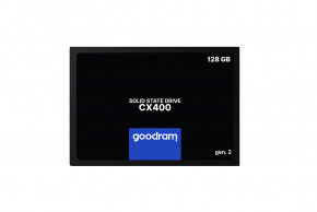  SSD 128GB Goodram CX400 Gen.2 2.5 SATAIII 3D TLC (SSDPR-CX400-128-G2)