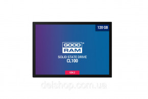  SSD 120GB GoodRam CL100 Gen.2 2.5 SATAIII TLC (SSDPR-CL100-120-G2)