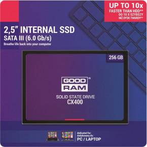 SSD 256GB GoodRam CX400 2.5 SATAIII 3D TLC (SSDPR-CX400-256) 4