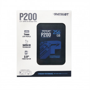  SSD 256GB Patriot P200 2.5 SATAIII TLC (P200S256G25) 7