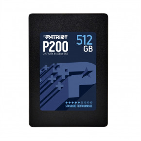 SSD 512GB Patriot P200 2.5 SATAIII TLC (P200S512G25)