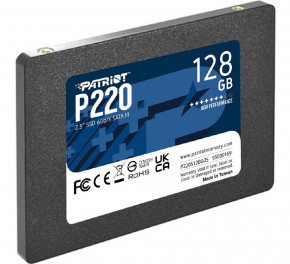  SSD  128GB Patriot P220 2.5 SATAIII TLC (P220S128G25) 4