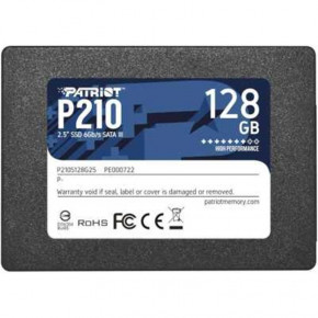 SSD  128GB Patriot P210 2.5 SATAIII TLC (P210S128G25)