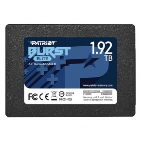 SSD  2.5 Patriot Burst Elite 1.92TB  SATAIII 3D TLC (PBE192TS25SSDR)