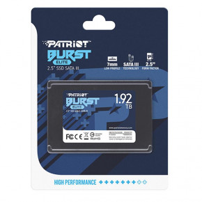 SSD  2.5 Patriot Burst Elite 1.92TB  SATAIII 3D TLC (PBE192TS25SSDR) 4
