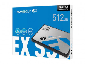  SSD 512GB Team EX2 2.5 SATAIII SLC (T253E2512G0C101) 4