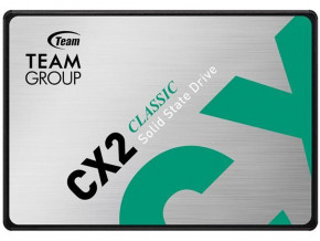 SSD  512GB Team CX2 2.5 SATAIII 3D SLC (T253X6512G0C101)