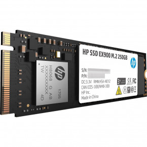  SSD HP 250G NVMe PCIe Gen3x4 M.2 2280 EX900 2100/1300 (2YY43AAABB)