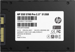 SSD  2.5 HP S700 Pro 512 GB (2AP99AA) 5