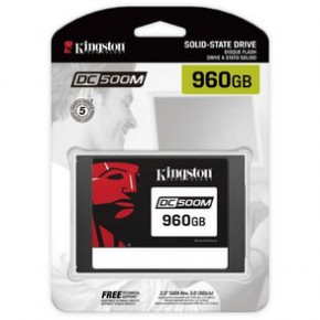  SSD Kingston 2.5 DC500M 960GB SATA 3D TLC (SEDC500M/960G) 4