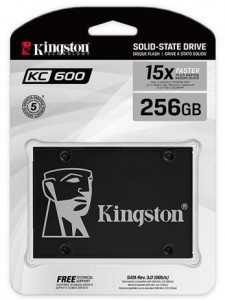   SSD Kingston 2.5 KC600 256GB Sata 3D Tlc (JN63SKC600/256G) 4