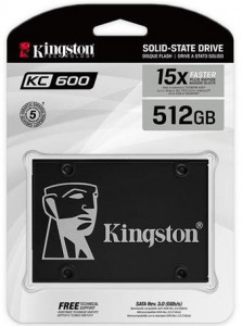   SSD Kingston 2.5 KC600 512GB Sata 3D Tlc (JN63SKC600/512G) 4