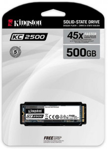 SSD  500GB Kingston KC2500 M.2 2280 PCIe NVMe 3.0 x4 3D TLC (SKC2500M8/500G) 4