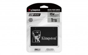  SSD 1TB Kingston KC600 2.5 SATAIII 3D TLC (SKC600/1024G) 3