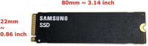 SSD  M.2 Samsung PM9A1 2TB (MZVL22T0HBLB) 3