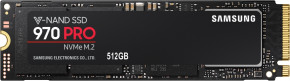  SSD 512GB Samsung 970 PRO M.2 PCIe 3.0 x4 NVMe 3D MLC (MZ-V7P512BW)