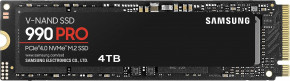 SSD  M.2 Samsung 990 PRO 4TB (MZ-V9P4T0B)