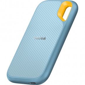 SSD  SanDisk Extreme Portable V2  1Tb Sky Blue (SDSSDE61-1T00-G25B) 5