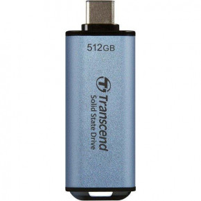  SSD Transcend 512GB  USB 3.1 Gen 2 Type-C ESD300 Blue (TS512GESD300C) 4
