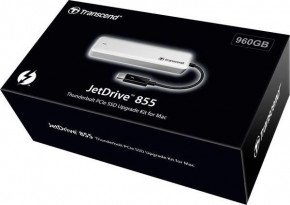   SSD Transcend JetDrive 855 960GB Apple + case (TS960GJDM855) 4