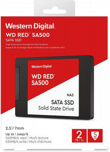   Western Digital Red SA500 SSD 2TB 2.5 5