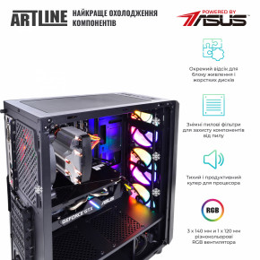   Artline Gaming X49 (X49v10) 4