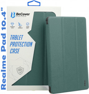 - BeCover Smart Case  Realme Pad 10.4 Dark Green (708266) 5