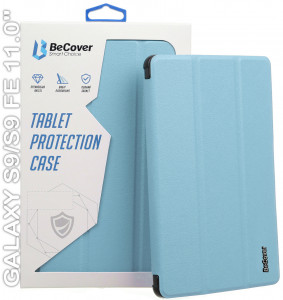 - BeCover Smart Case Samsung Galaxy Tab S9 (SM-X710/SM-X716)/S9 FE (SM-X510/SM-X516B) 11.0 Light Blue (710414)