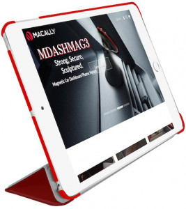 -   Macally Protective Case and Stand Red for iPad mini 5 (BSTANDM5-R) 6