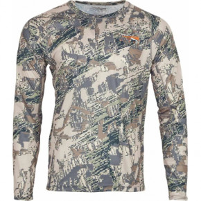  Sitka Gear Core Lightweight Crew LS Optifade Open Country L (10064-OB-L)