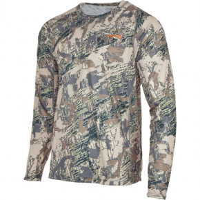  Sitka Gear Core Lightweight Crew LS Optifade Open Country L (10064-OB-L) 3