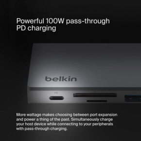  Belkin USB-C 6in1 Multiport Dock (INC009BTSGY) 7