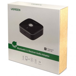  Bluetooth UGREEN Wireless Bluetooth Audio Receiver 5.1 with 3.5mm and 2RCA Adapter CM106 (40759) 7