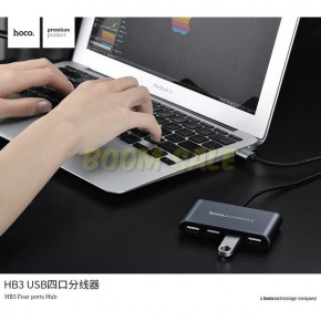 USB Hub Type-C  4 USB Ports Hoco HB3,