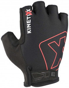  KinetiXx Lou Smart Bike Glove unisex black/red  8,5