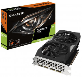  Gigabyte GeForce GTX 1660 Ti OC 6GB (GV-N166TOC-6GD)