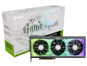  Palit Nvidia GeForce RTX 4070 Ti GAMEROCK CLASSIC 12GB GDDR6X (NED407T019K9-1046G)