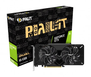  Palit GeForce GTX 1660 Dual 6GB GDDR5 (NE51660018J9-1161A)