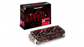  AMD Radeon RX 590 8GB GDDR5 Red Devil PowerColor (AXRX 590 8GBD5-3DHV2/OC)