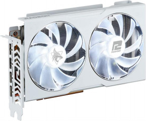   AMD Radeon RX 6650 XT 8GB GDDR6 Hellhound Spectral White PowerColor (AXRX 6650 XT 8GBD6-3DHLV2/OC) (2)