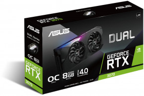  Asus GeForce RTX 3070 8GB GDDR6 DUAL OC V2 LHR DUAL-RTX3070-O8G-V2 (90YV0FQC-M0NA00) 11