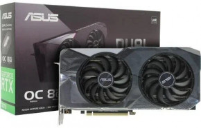  Asus GeForce RTX 3070 8GB GDDR6 DUAL OC V2 LHR DUAL-RTX3070-O8G-V2 (90YV0FQC-M0NA00) 12