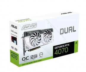 ³ ASUS Nvidia GeForce DUAL-RTX4070-O12G-WHITE 10